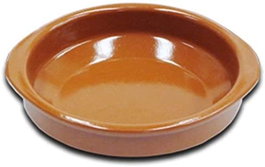 Cazuela en terre cuite avec anses 24 cm REF. 0124