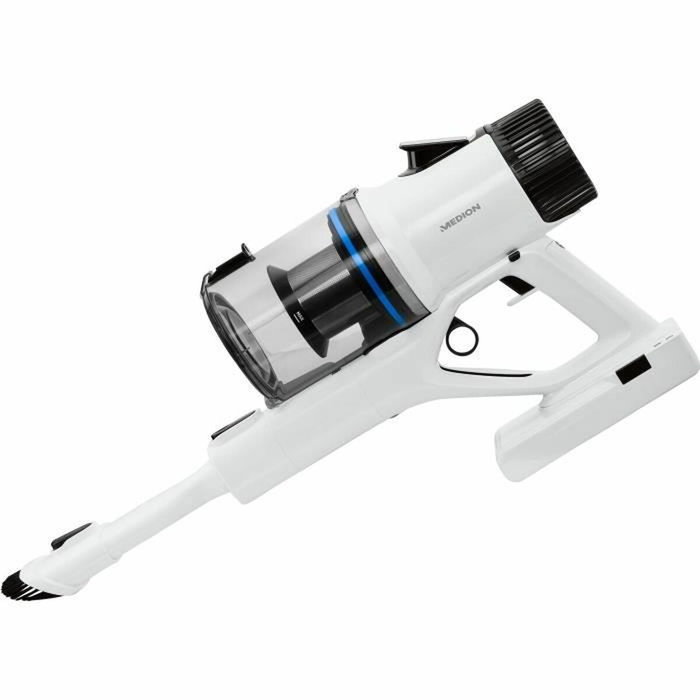 Medion MD11860 Aspirateur balai sans fil Blanc et Gris