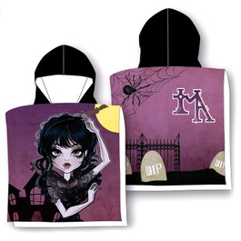 Poncho de serviette Niña Gotica en coton