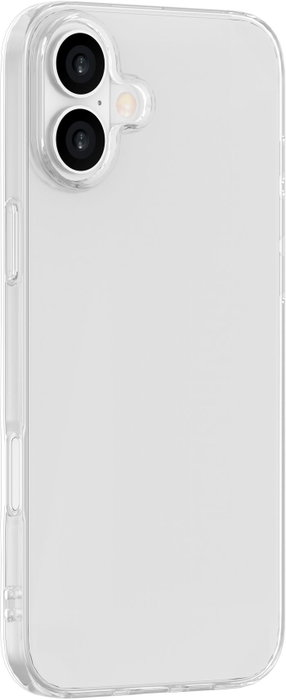eSTUFF Coque iPhone 16 Plus INFINITE VIENNA - Protection TPU transparent 100% recyclé, anti-chocs et anti-jaunissement