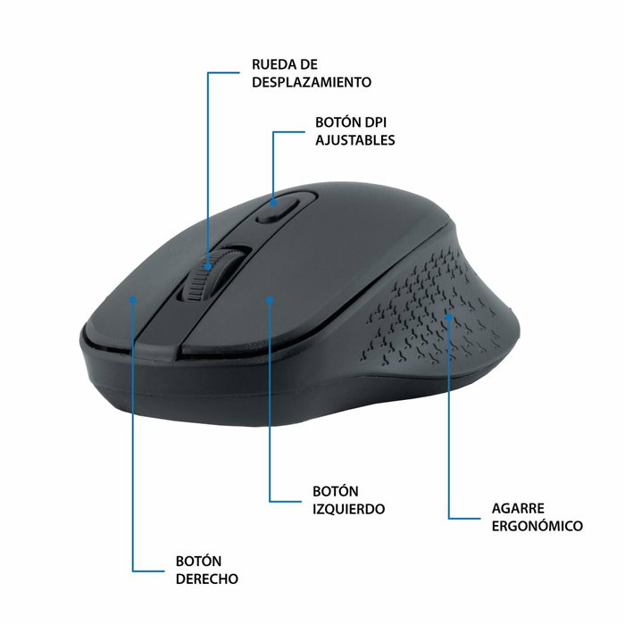 clavier et souris CoolBox COO-KTR-03W