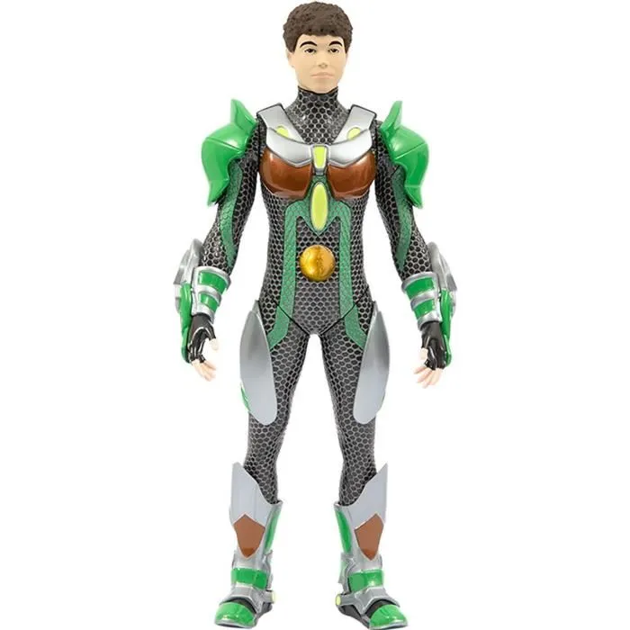 Gormiti Figurine articulée Scion avec projecteur Terre Glen 27 cm Gormiti série TV - GRV054