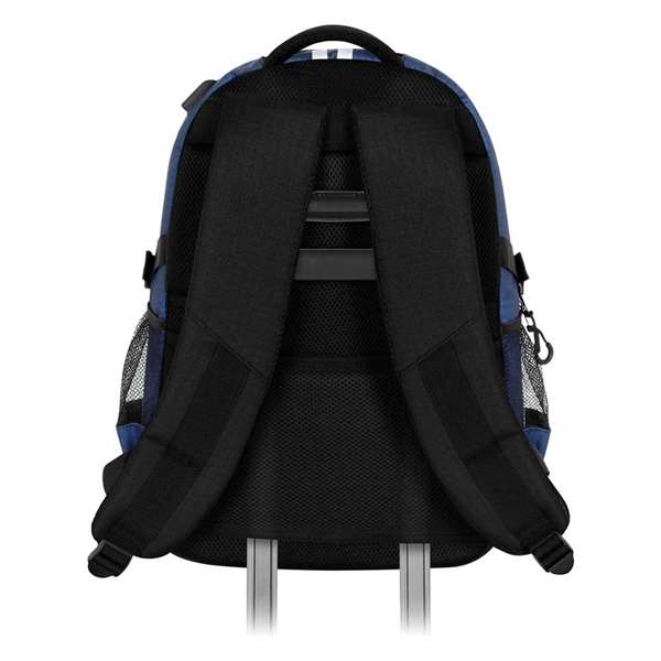 Karactermania Mochila Capitán América Run Plus FAN - Sac à dos 44x34x21 cm avec port USB, compartiments multiples et dos aéré