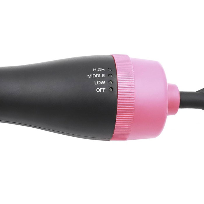 Thulos TH-HAB360 Brosse 2 en 1 Lisseur et Sèche-cheveux