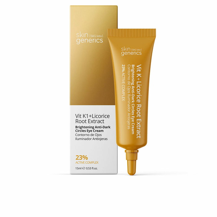 Skin Generics VIT K1 + EXTRAIT DE RACINE DE RÉGLISSE contour des yeux 15 ml