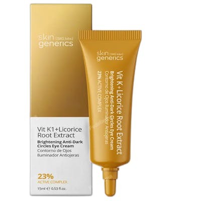 Skin Generics VIT K1 + EXTRAIT DE RACINE DE RÉGLISSE contour des yeux 15 ml