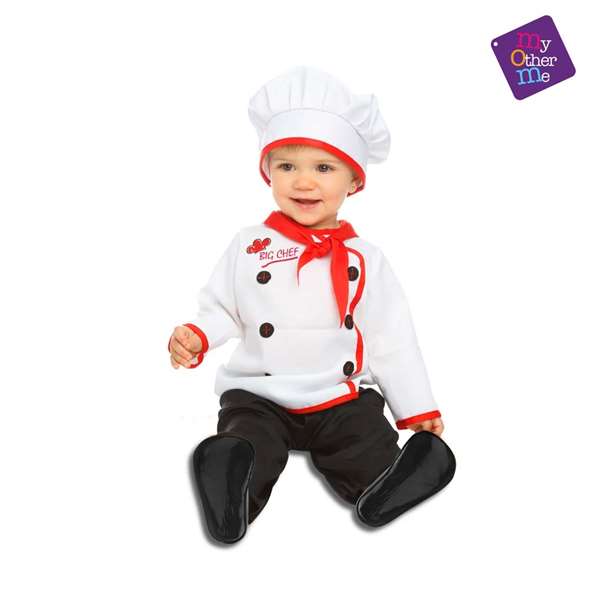 My Other Me - Déguisement de Chef pour Bébé - Taille 12 à 24 mois (1 à 2 ans) - Multicolore