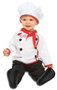 My Other Me - Déguisement de Chef pour Bébé - Taille 12 à 24 mois (1 à 2 ans) - Multicolore
