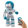 Lexibook Robot éducatif bilingue français anglais POWERMAN KID, robot jouet parlant programmable STEM avec danse, karaoké, 450+ quiz et story maker