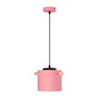 Maliyah Lampe à Suspension Bois/Acier Saumon