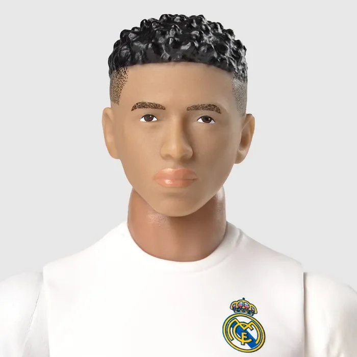 Megableu - Figurine articulée collector Jude Bellingham - Real Madrid - 20 cm avec 10 points d'articulation - Numéro 5 - Joueur de football Megableu - Figurine articulée collector Jude Bellingham - Real Madrid - 20 cm avec 10 points d'articulation - Numéro 5 - Joueur de football