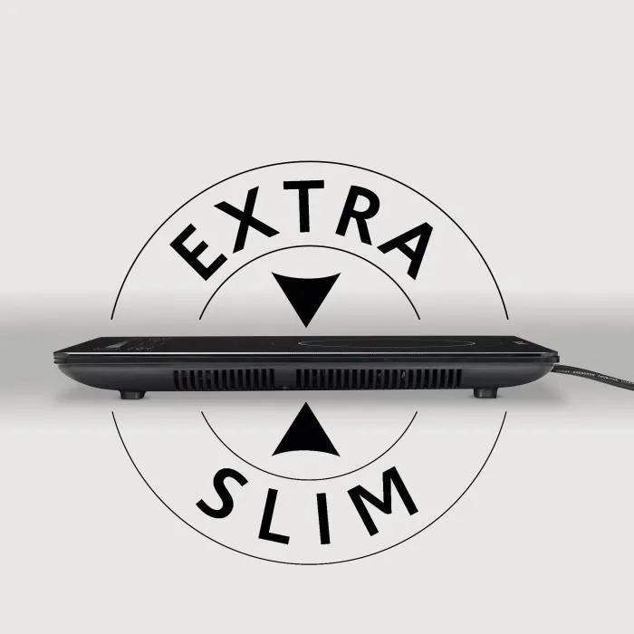 Table de cuisson à induction BRANDT - 2 feux - 10 niveaux de puissance - 3400 W - Minuteur & Sécurité