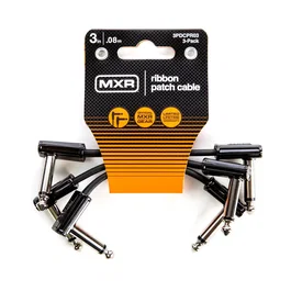 MXR Câble Ribbon Patch - 8 cm - Pack de 3