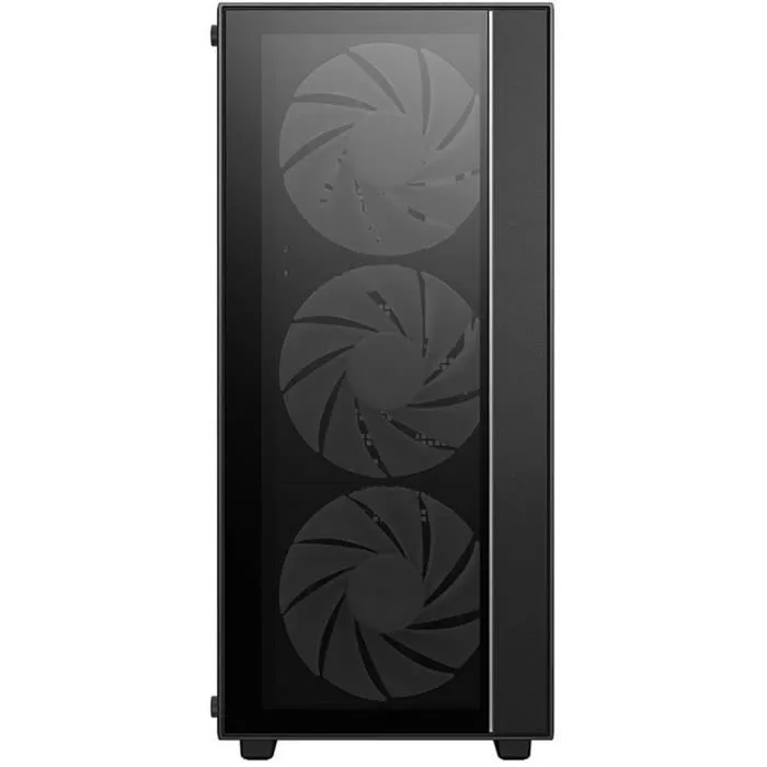 DeepCool Boîtier PC Gaming Matrexx 55 V4 C, Moyen Tour avec Facade en Verre Trempé et 4 Ventilateurs ARGB, Compatible ATX/Micro-ATX/Mini-ITX