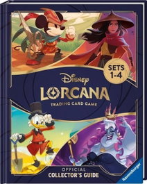 Disney Lorcana TCG livre Le Guide Officiel du Collectionneur : Sets 1-4 *ANGLAIS*