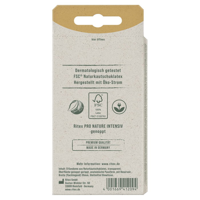 Préservatifs Ritex Intensiv