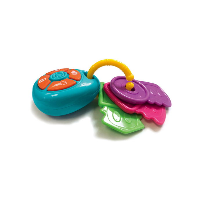 Tachan Ls010 - Jeu de 3 clés de dentition musicales avec sons, pour bébé dès 6 mois, fonctionne sur piles