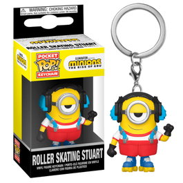 FUNKO Llavero Pocket POP Minions 2 Roller Skating Stuart