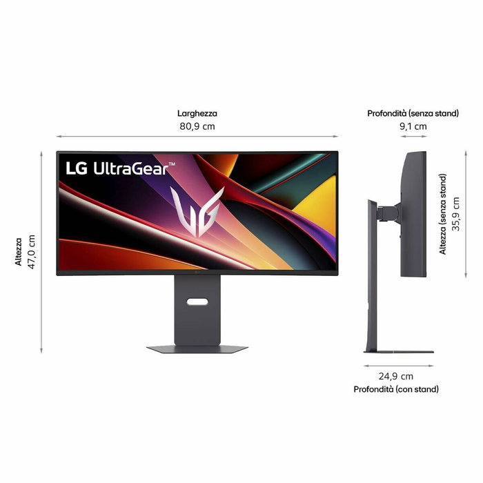 LG UltraGear 34G600A-B 34'' Curvé WQHD