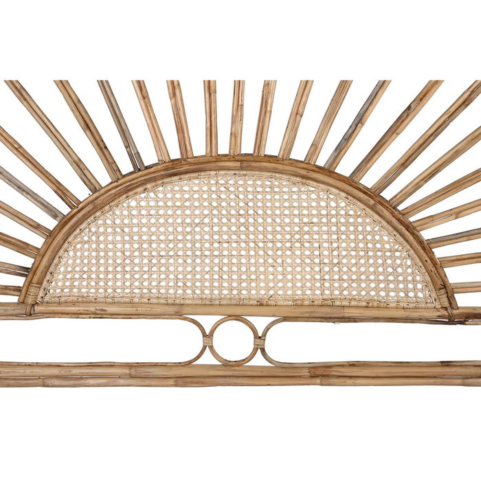 DKD Home Decor Tête de lit Naturel Tournesol Bois Rotin DKD Home Decor Tête de lit Naturel Tournesol Bois Rotin