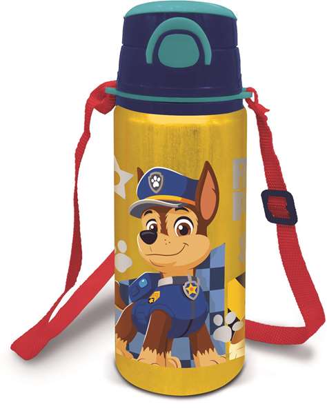 Stor Bouteille isotherme aluminium Paw Patrol Boy Rescue Pups avec dragonne, 730 ml, à partir de 3 ans