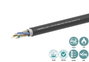 Lanview Câble CAT6 F/UTP PVC+PE double gaine rigide 305m