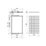 Emuca Kit de tiroir organisateur avec cadre coulissant Soft Close, Module 800mm, Gris pierre