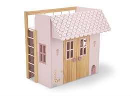 Muñecas Arias - Lit maison pour chat, Nature, avec 3 perchoirs, 50 x 39 x 50 cm - Accessoire pour chat