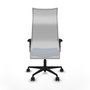 Piqueras y Crespo Chaise de Bureau Albacete Bleu et Blanc