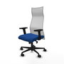 Piqueras y Crespo Chaise de Bureau Albacete Bleu et Blanc