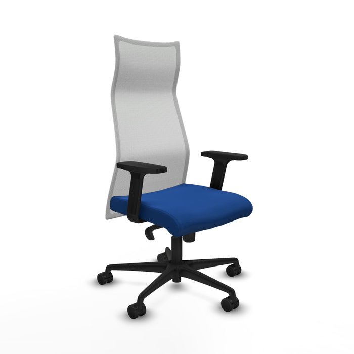 Piqueras y Crespo Chaise de Bureau Albacete Bleu et Blanc Piqueras y Crespo Chaise de Bureau Albacete Bleu et Blanc