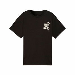 T shirt à manches courtes Enfant Puma Essenntials+ Mid 90S Graphic Noir