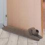 Home Deco Factory Boudin de porte en forme de chien 83x13 cm