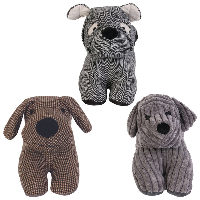 Home Deco Factory Boudin de porte en forme de chien 83x13 cm