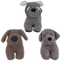 Home Deco Factory Boudin de porte en forme de chien 83x13 cm