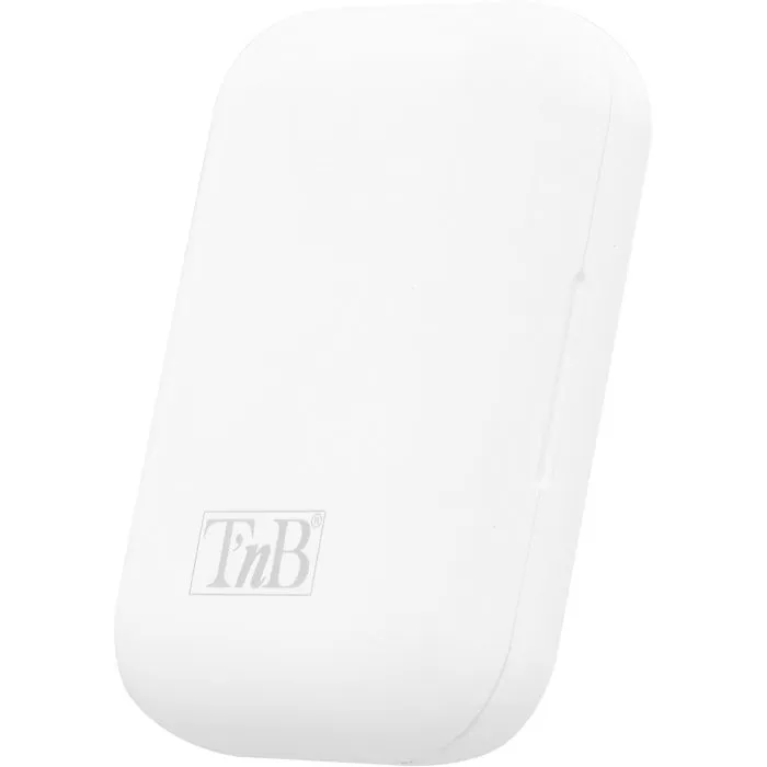 TNB SHINY - Écouteurs intra-auriculaires sans fil Bluetooth 5.0 TWS, autonomie 25h avec boîtier de charge, contrôle tactile, blanc