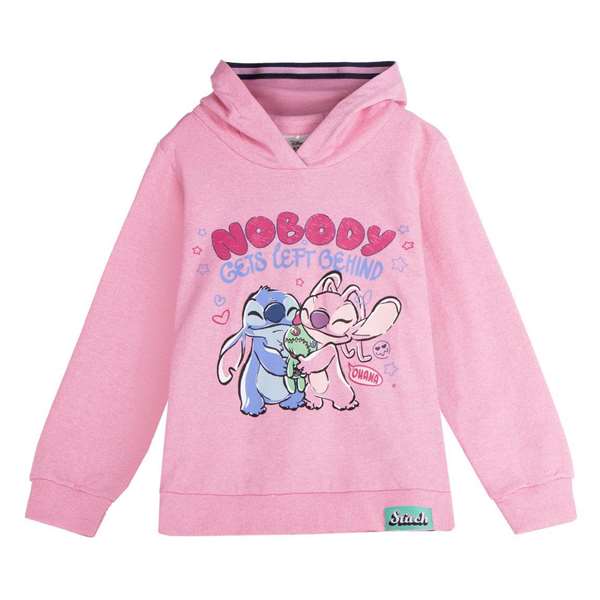 Cerdá Sweatshirt à capuche en coton brushed, taille 14 ans, rose Cerdá Sweatshirt à capuche en coton brushed, taille 14 ans, rose