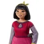 Disney Princess Poupée Dahlia du Royaume de Rosas articulée avec 7 points d'articulation, vêtements amovibles, 3 accessoires, canne et chaussures pour fille à partir de 3 ans