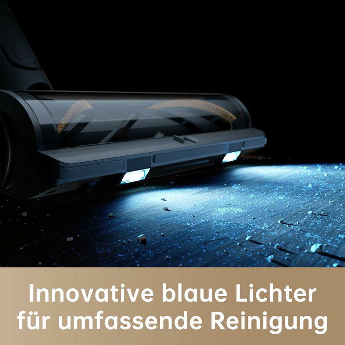 Dreame R20 Aspirateur Balai sans Fil - 190 AW - Autonomie 90 min - Détection de saleté - Affichage LED - Lumière bleue