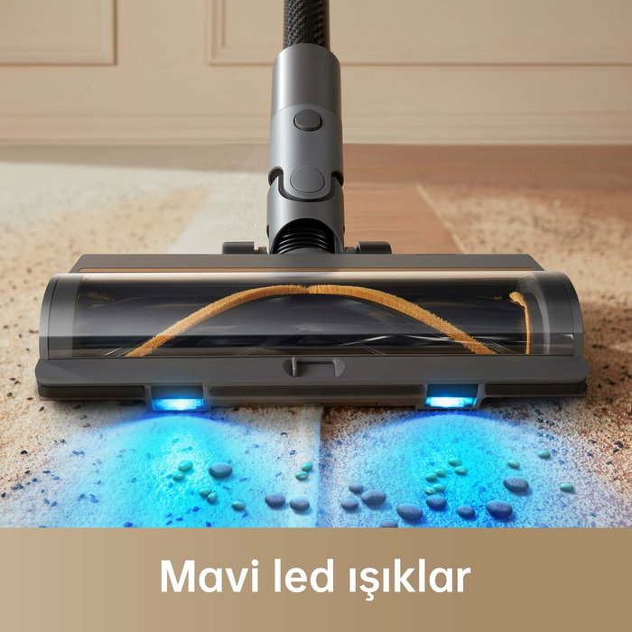 Dreame R20 Aspirateur Balai sans Fil - 190 AW - Autonomie 90 min - Détection de saleté - Affichage LED - Lumière bleue