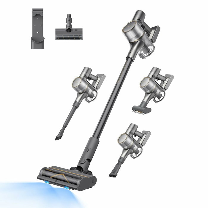 Dreame R20 Aspirateur Balai sans Fil - 190 AW - Autonomie 90 min - Détection de saleté - Affichage LED - Lumière bleue