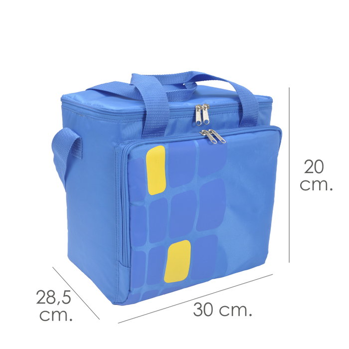 PAPILLON Sac isotherme bleu 15L