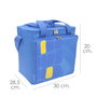 PAPILLON Sac isotherme bleu 15L