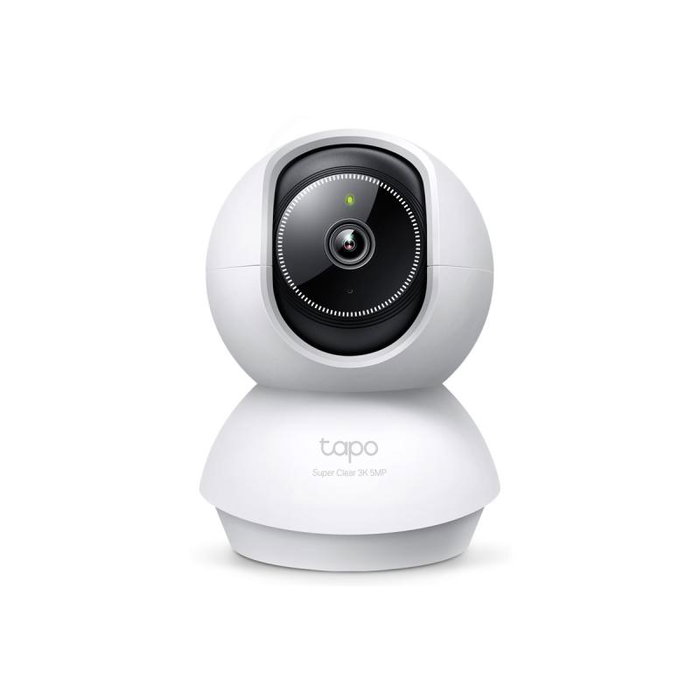 TP-Link Caméra IP Tapo C230 - Caméra de sécurité intérieure/extérieure 2K avec vision nocturne et audio bidirectionnel