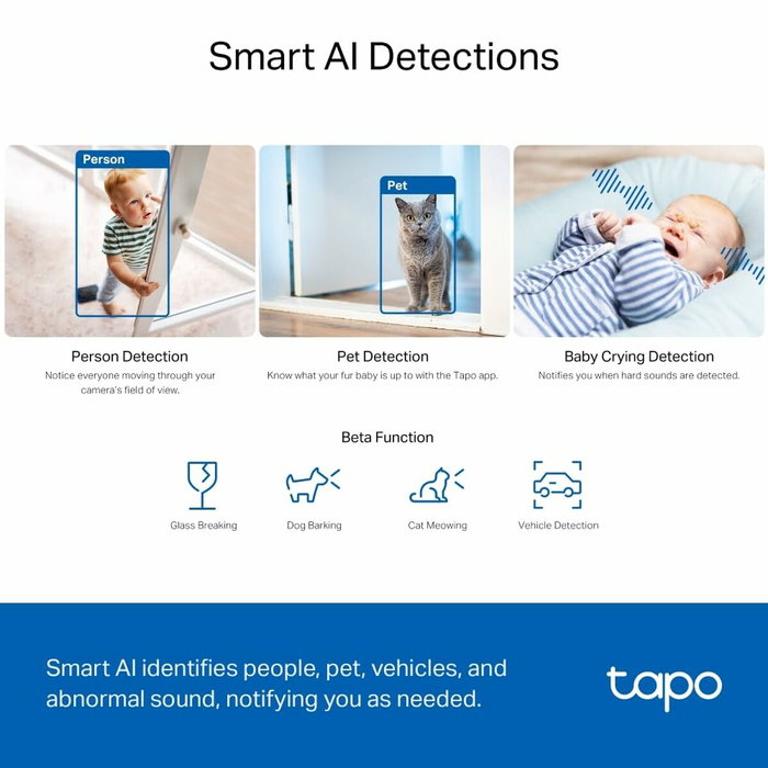 TP-Link Caméra IP Tapo C230 (TAPO C230) Surveillance sans fil