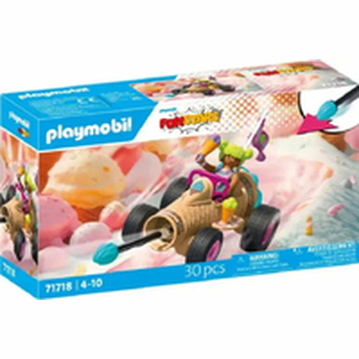 Playmobil Kart cornet de glace Funstars 71718, 30 pièces Playmobil Kart cornet de glace Funstars 71718, 30 pièces