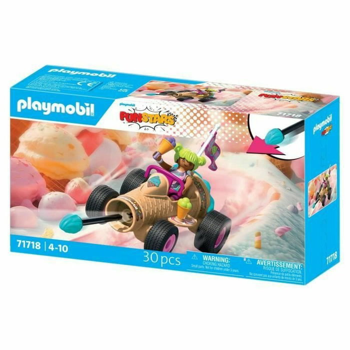 Playmobil Kart cornet de glace Funstars 71718, 30 pièces Playmobil Kart cornet de glace Funstars 71718, 30 pièces
