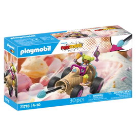 Playmobil Kart cornet de glace Funstars 71718, 30 pièces