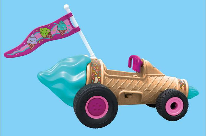 Playmobil Kart cornet de glace Funstars 71718, 30 pièces Playmobil Kart cornet de glace Funstars 71718, 30 pièces