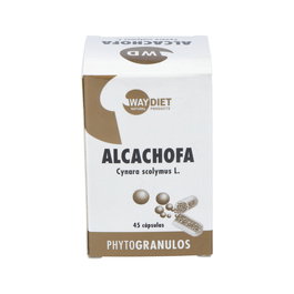 Waydiet Natural Products Alcachofa Phytogranulos 45 gélules - Complément alimentaire artichaut fonction hépatique
